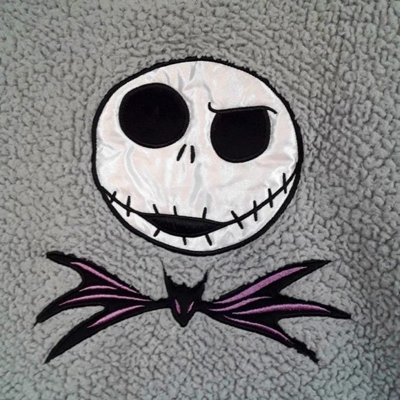 The Nightmare Before Christmas Pj Top GUC size 4/6 Jack Skellington Pajama Shirt - Picture 2 of 3